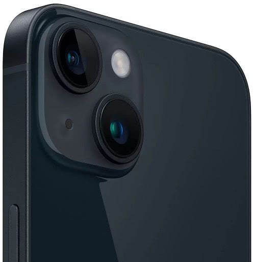 Купить Смартфон Apple iPhone 14 256GB (A2881/A2882) черный за 73990 руб ...